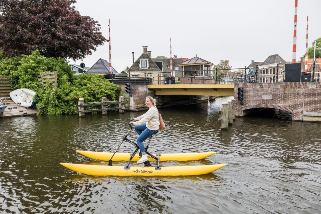 What to do in the Eleven Cities pedal boats